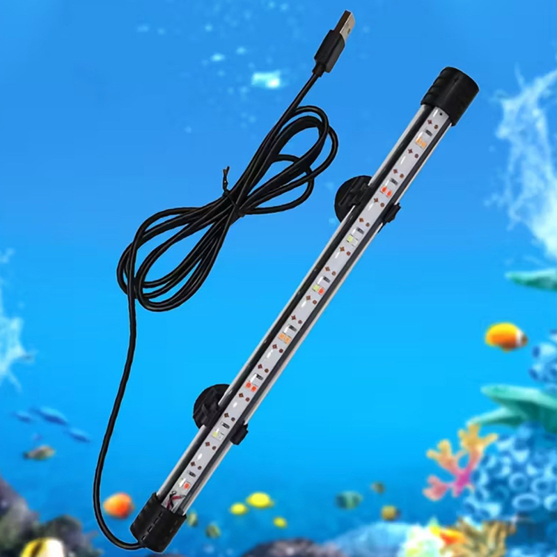 Marine Aquarium Lamp - 17-47cm usb plug luz do aquário