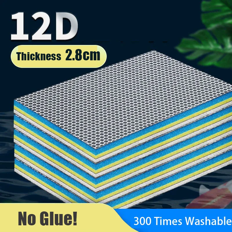 Marine Aquarium Filter Media - Aquário Filtro Cotton Skimmer, 12D, 12-Camadas,