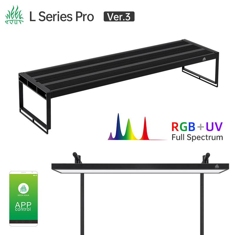 Marine Aquarium Lamp - WEEK AQUA L Series APP Controle