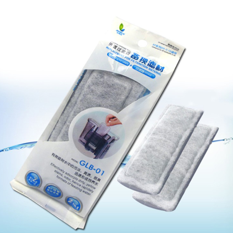 Marine Aquarium Filter Media - 2pc filtro de aquário tanque filtragem