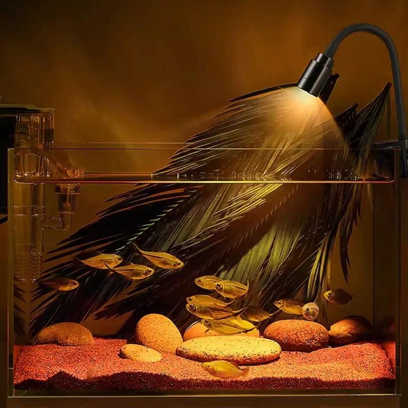 Usb luz de aquário iluminação  - Marine Aquarium Lamp avaliação e preço