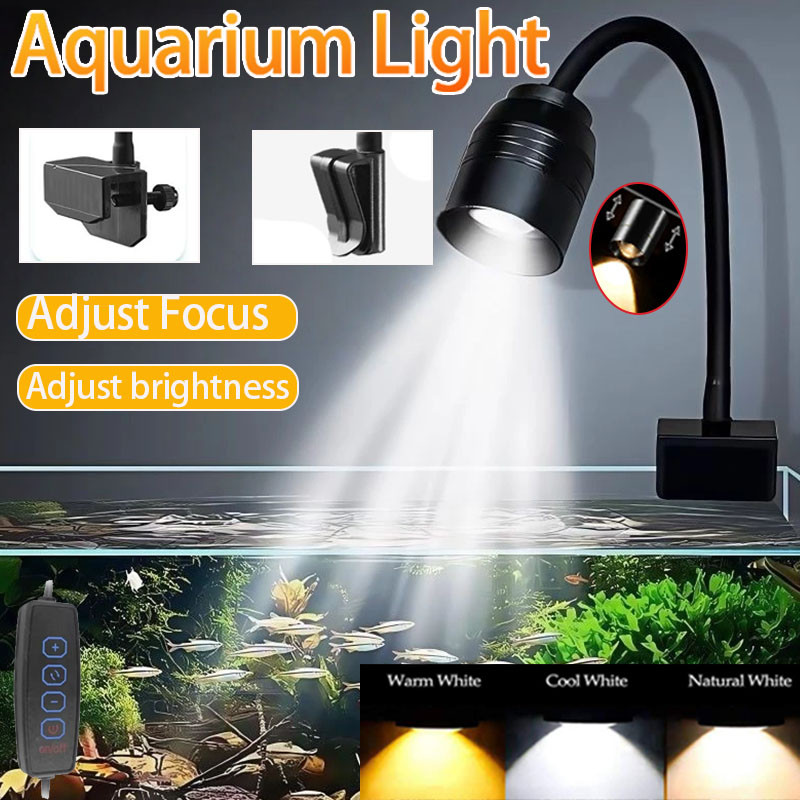 Usb luz de aquário iluminação  - Marine Aquarium Lamp avaliação e preço