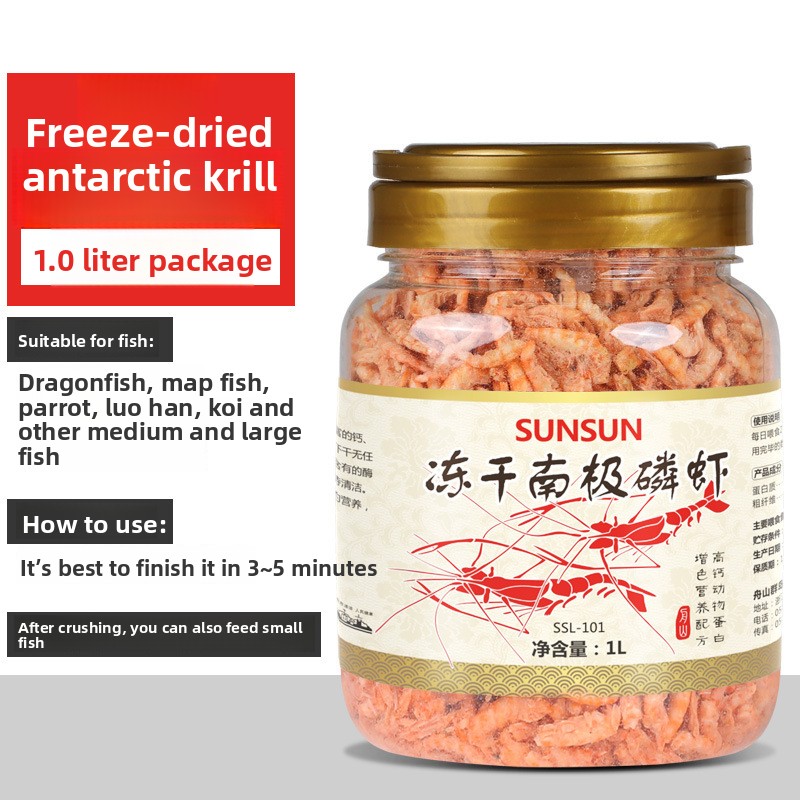 Krill antártico liofilizado Su - Marine Aquarium Hardscape avaliação e preço