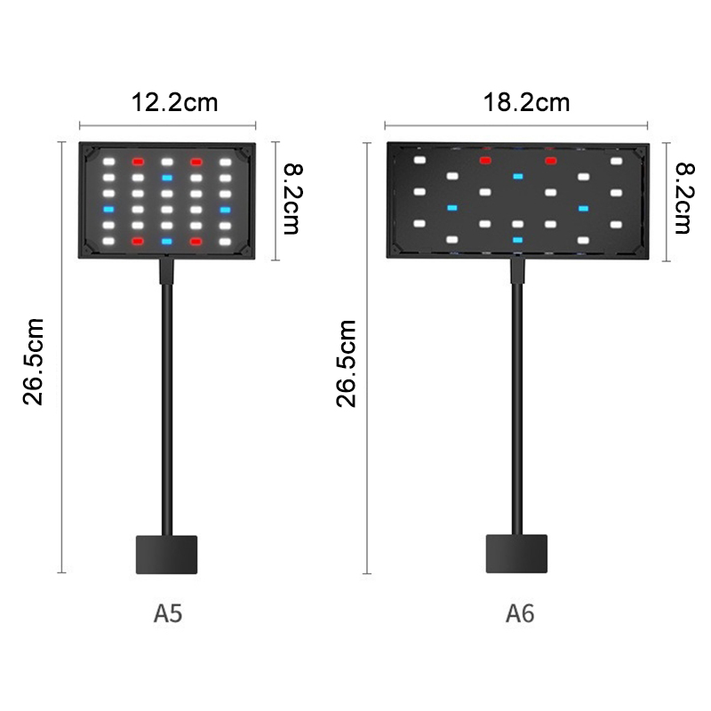 Aquário usb led luz espectro c - Marine Aquarium Lamp avaliação e preço