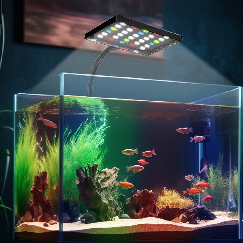 Aquário usb led luz espectro c - Marine Aquarium Lamp avaliação e preço