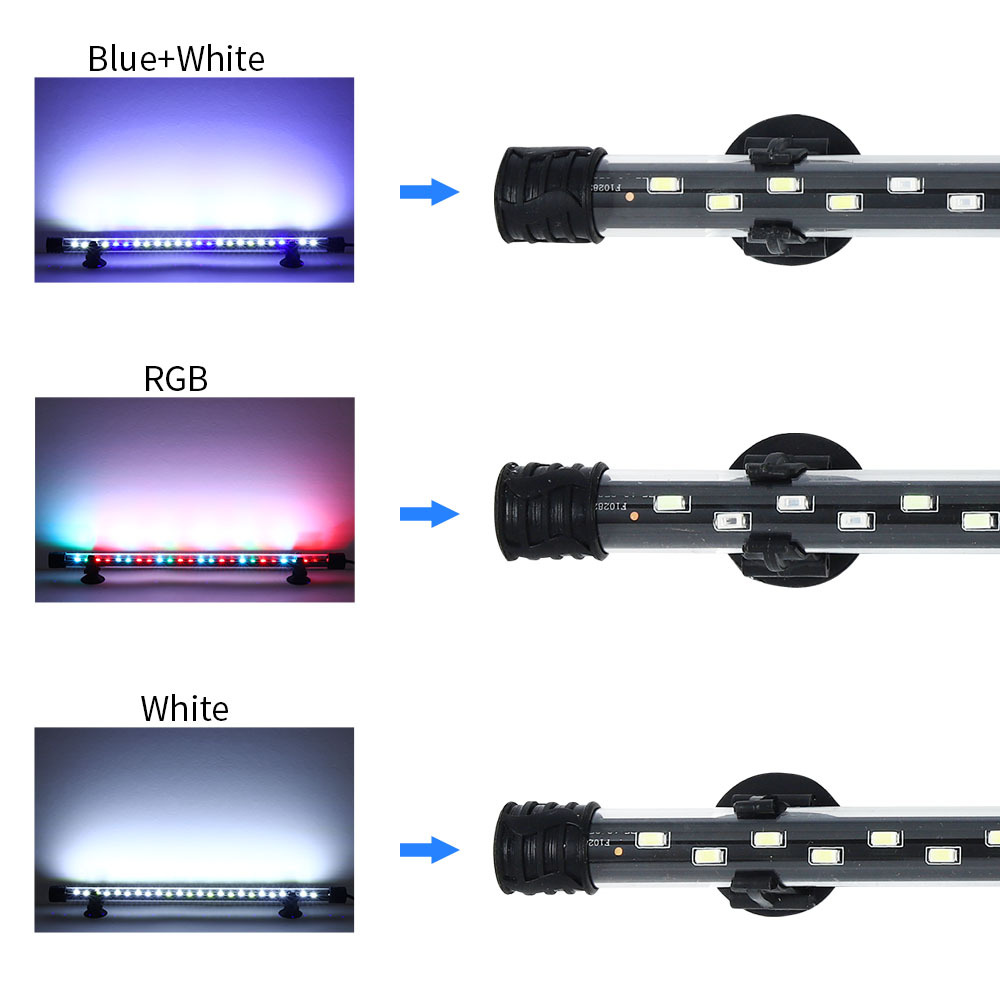 90-260v luz de aquário led à p - Marine Aquarium Lamp avaliação e preço