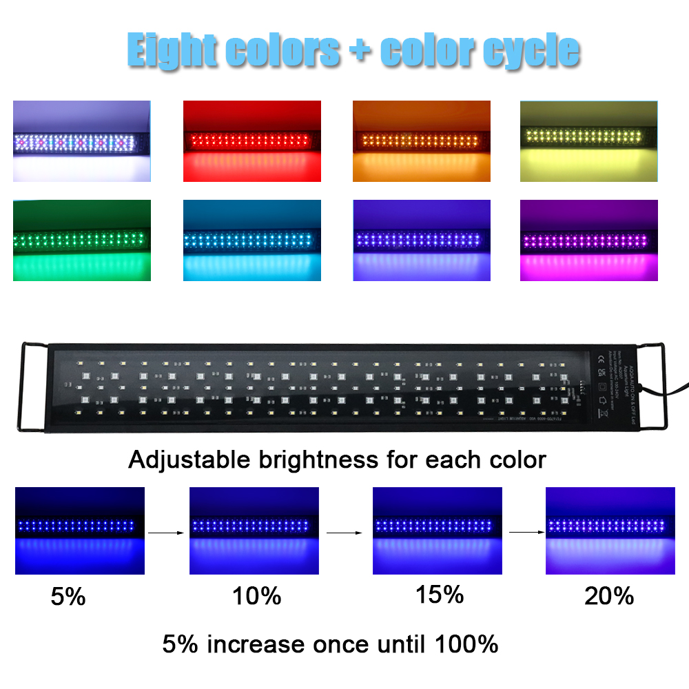 Luz LED de espectro completo 2 - Marine Aquarium Lamp avaliação e preço