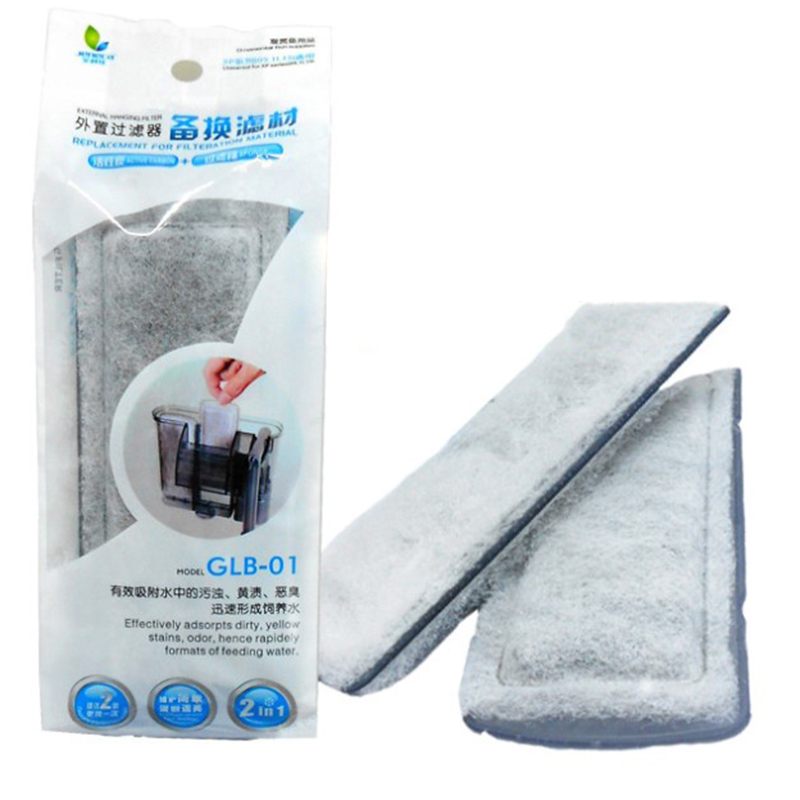 2pc filtro de aquário tanque f - Marine Aquarium Filter Media avaliação e preço