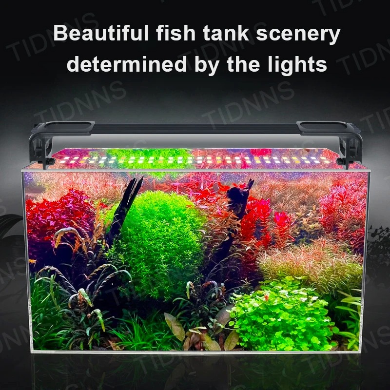 Luz led para aquário, planta,  - Marine Aquarium Lamp avaliação e preço